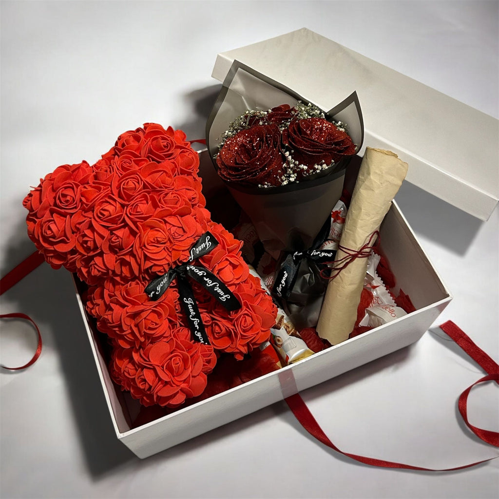 readyGIFT Rosenherz-Box