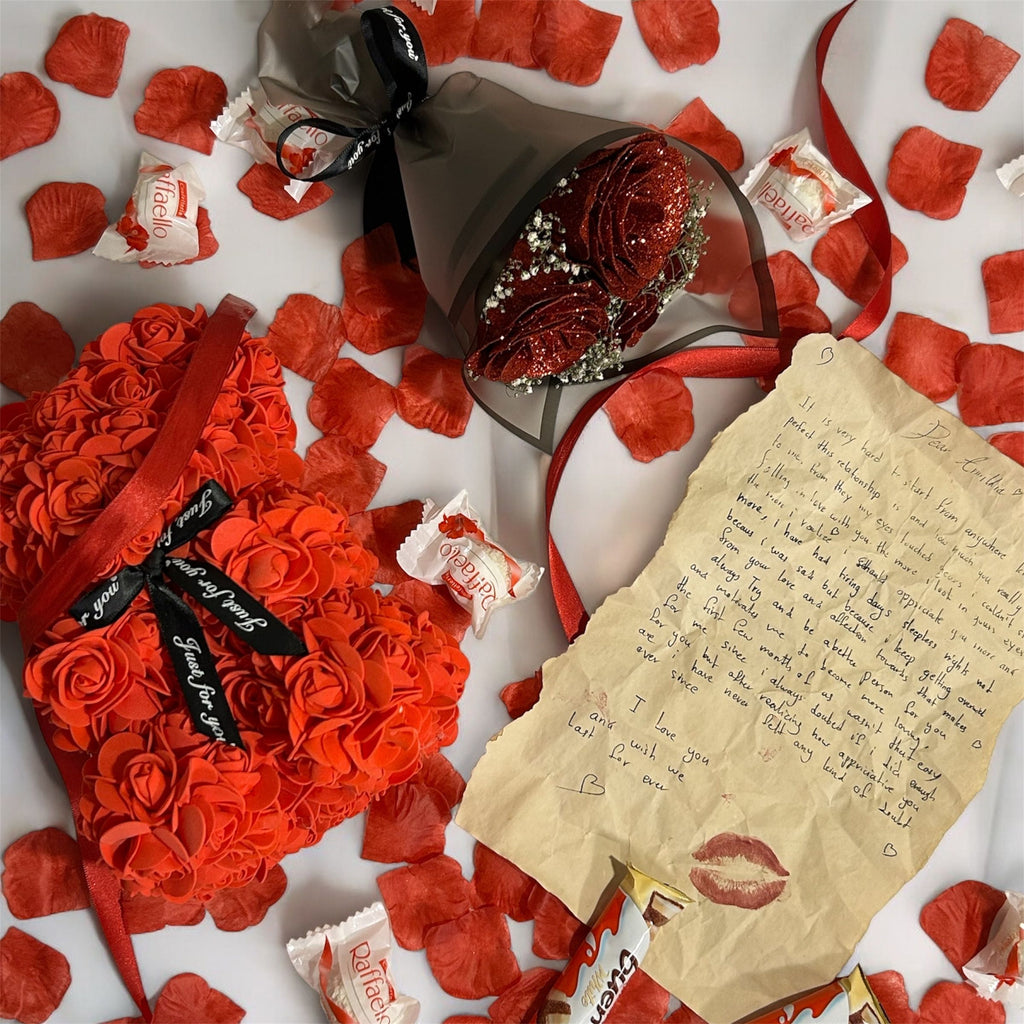 readyGIFT Rosenherz-Box